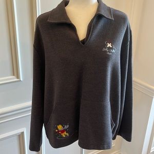 Disney Winnie the Pooh Gray Pullover